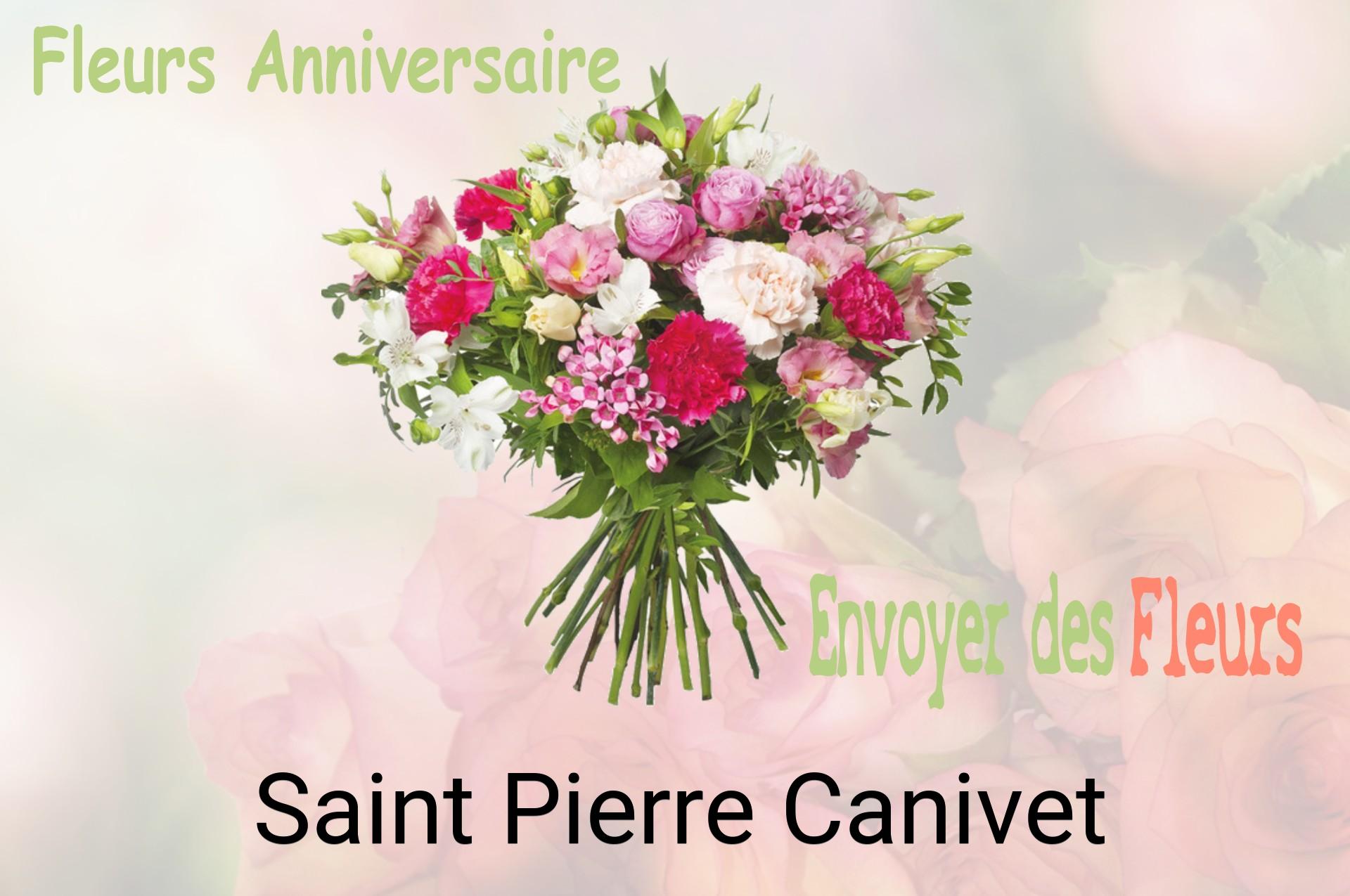 Bouquet de fleurs d’anniversaire livré à Saint-Pierre-Canivet