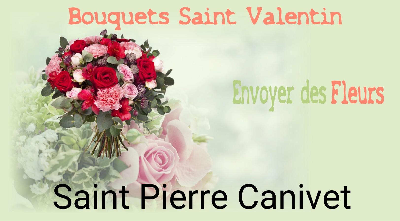 Roses de Saint-Valentin livrées à Saint-Pierre-Canivet