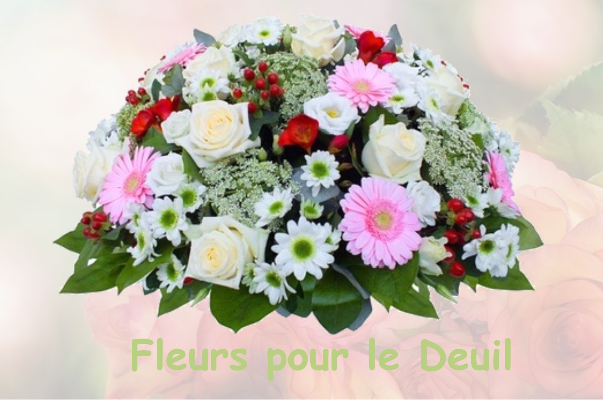 fleurs deuil SAINT-PIERRE-CANIVET